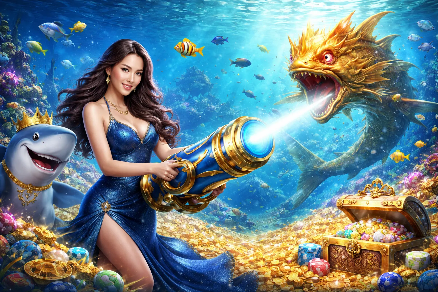 Thế giới Bắn Cá shbett sống động